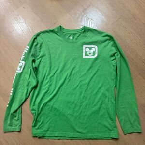 Disney Green Graphic Long Sleeve T-Shirt